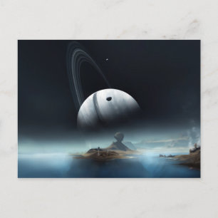 Postal Donde susurran las aguas silenciosas