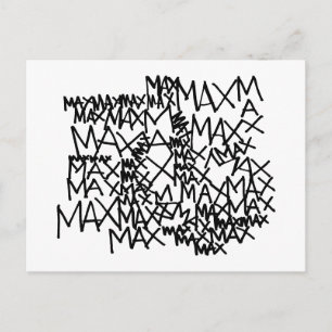 Postal Donde viven los monstruos   Max Repetido