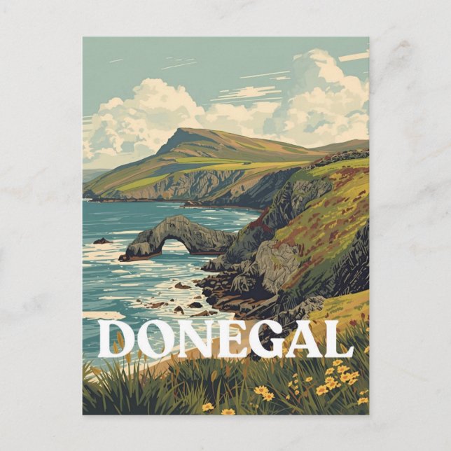 Postal Donegal (Anverso)