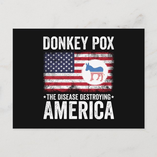 Postal Donkey Pox The Disease Destroying America (Anverso)