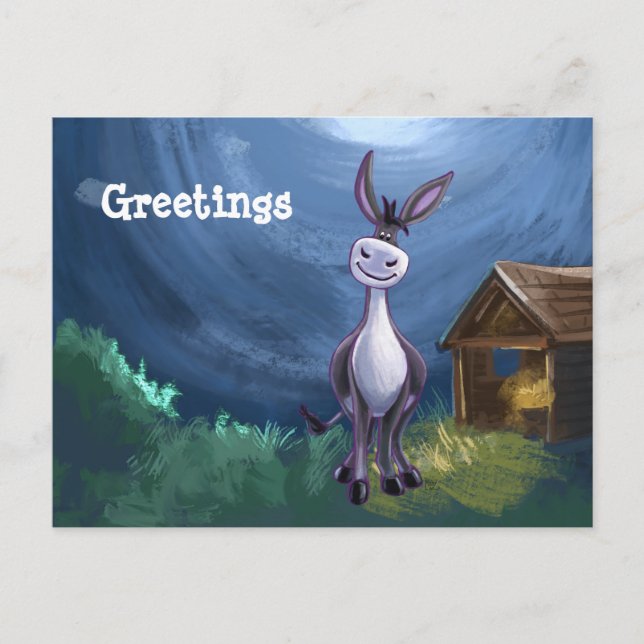 Postal Donkey Stationery (Anverso)