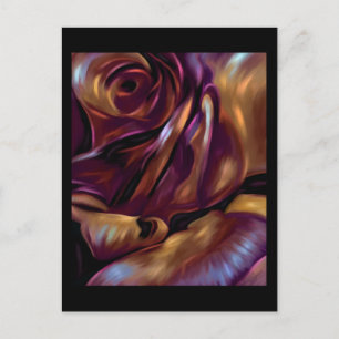 Postal Donnybrook Rosa Resumen Arte