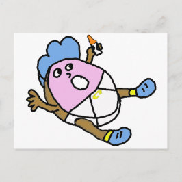 Postal Donut con sabor a bebé