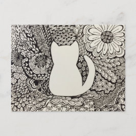 Postal Doodle Cat