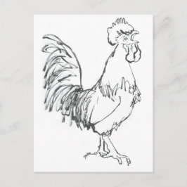 Postal Doodle de Cockerel