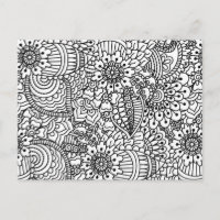 Doodle de flores