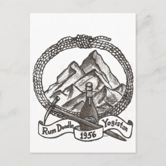 Postal Doodle del ron
