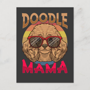 Postal Doodle Mama Dog Owner Goldendoodle Lover
