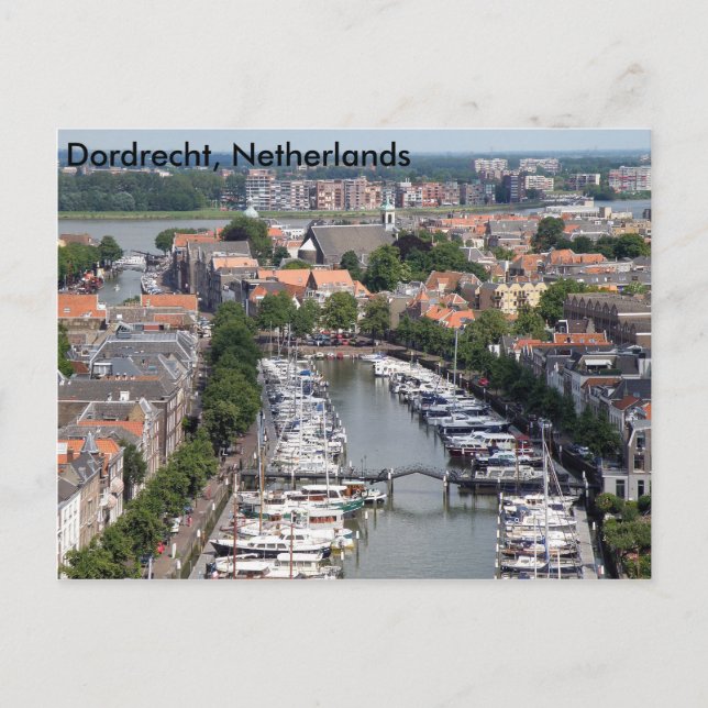 Postal Dordrecht (Países Bajos) (Anverso)