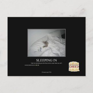 Postal Dormir adentro