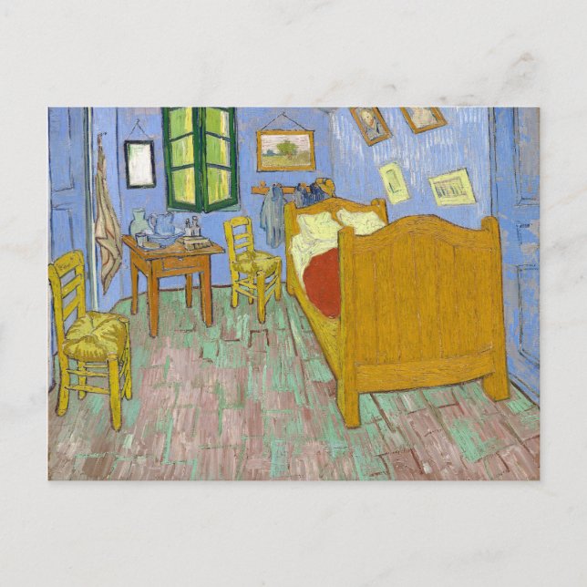 Postal Dormitorio de Van Gogh en Arles Art (Anverso)