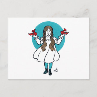 Postal Dorothy: El Maravilloso Mago de Oz