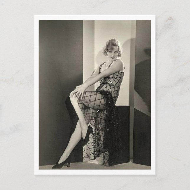 Postal Dorothy Revier, actriz (Anverso)