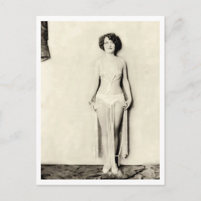 Postal Dorothy Sebastian, actriz estadounidense (Anverso)