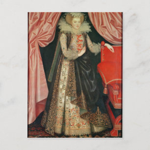 Postal Dorothy St. John, Lady Cary, c.1614