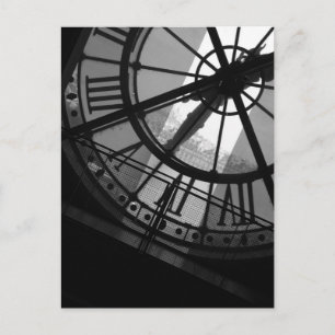 Postal d'Orsay del reloj de Musee