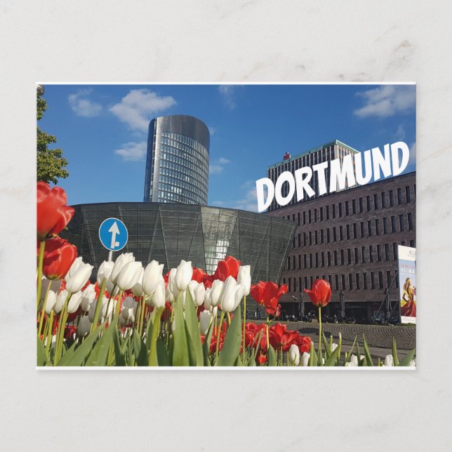 Postal Dortmund, Alemania (Anverso)