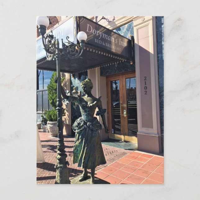Postal Doryman's Inn, Newport Beach, California (Anverso)