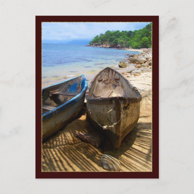 Postal Dos a la sombra (Anverso)