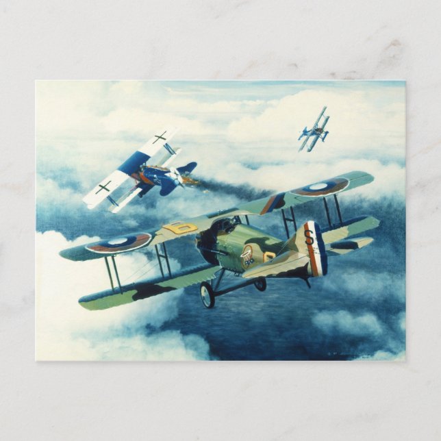 Postal Dos Abajo a la Gloria de William S. Phillips (Anverso)