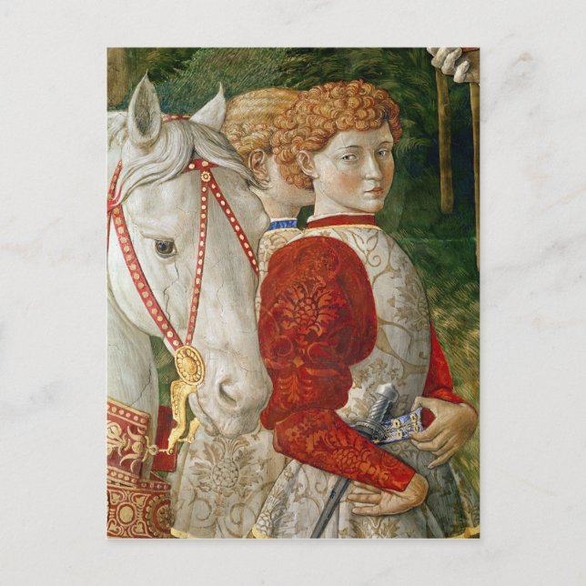 Postal Dos animadores de vida y el jefe de Lorenzo (Anverso)