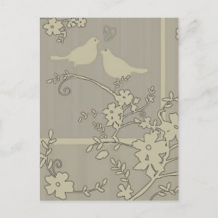 Postal Dos Aves Amores ~ Postcard