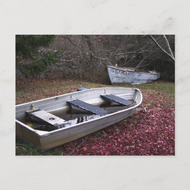 Postal Dos barcos (Anverso)