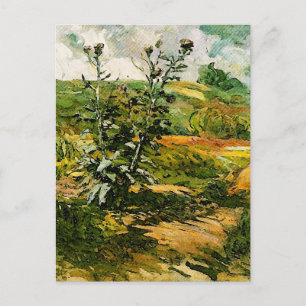 Postal Dos Bellas Artes Van Gogh Thistles