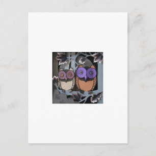 Postal dos búhos