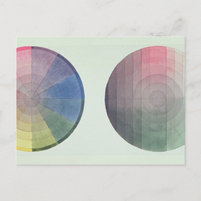 Postal Dos estudios de sección transversal y longitudinal (Anverso)