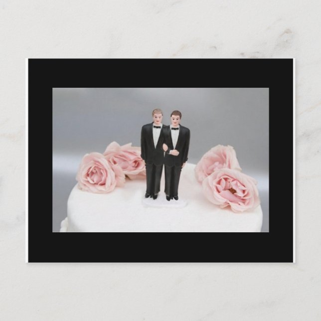 Postal Dos Grooms (Anverso)