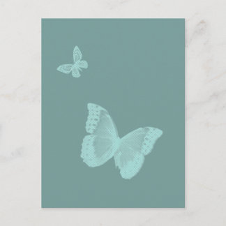 Postal Dos mariposas