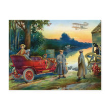 Dos mujeres en el automóvil, 1910