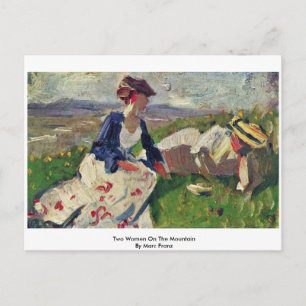Postal Dos Mujeres En La Montaña Por Marc Franz