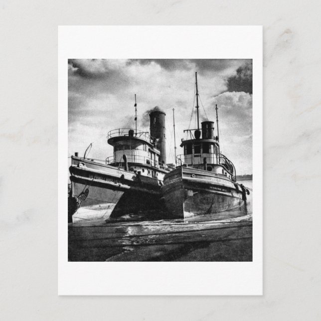 Postal Dos Remolcadores (Anverso)