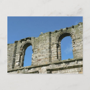 Postal Dos Viejas Ventanas De La Catedral De San Andrés
