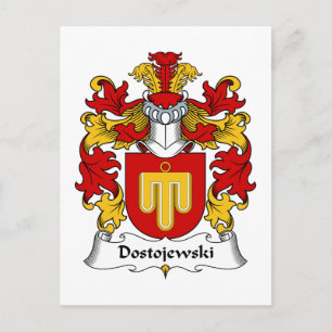 Postal Dostojewski Family Crest