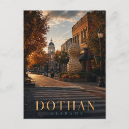 Postal Dothan Alabama Cacahuetes por la Ciudad REALMS