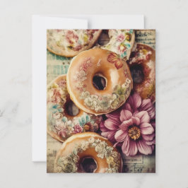 Postal Doughnut floral