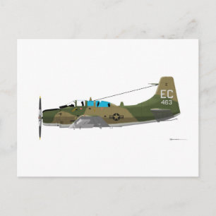 Postal Douglas A-1E Skyraider