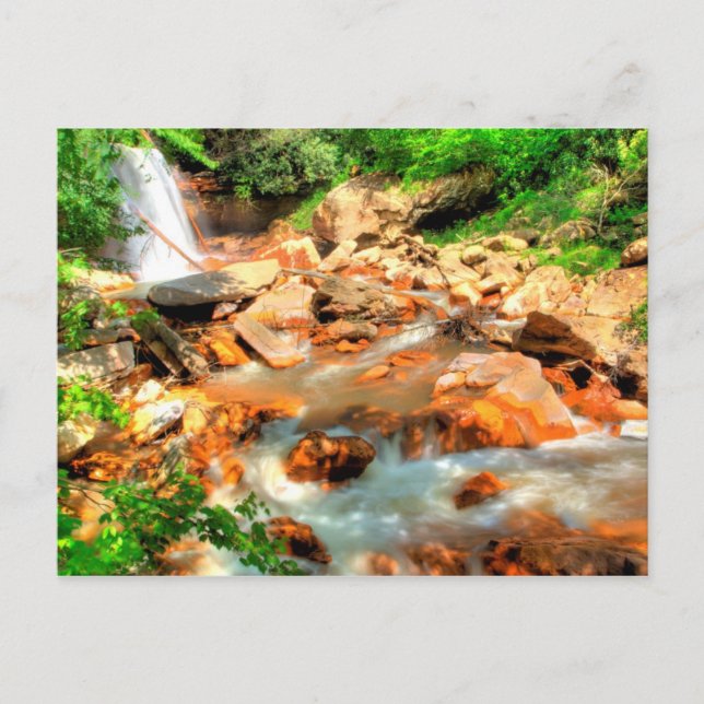 Postal Douglas Falls, Virginia Occidental (Anverso)
