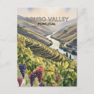 Postal Douro Valley Portugal