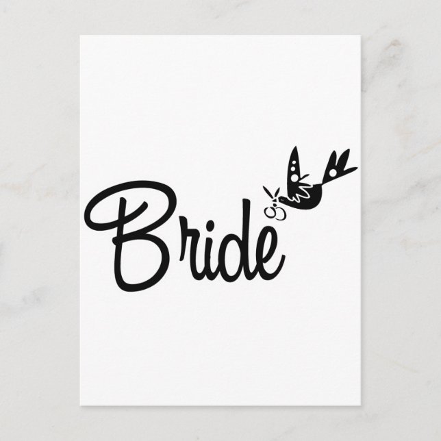 Postal Dove & Bride (Anverso)