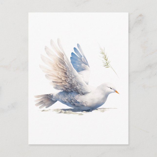 POSTAL DOVE, HOLY SPIRIT, PAZ, RUACH BREATH OF HEAVEN (Anverso)