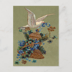 Postal Dove Olvídate De Mí Trébol De Cuatro Hojas Campana