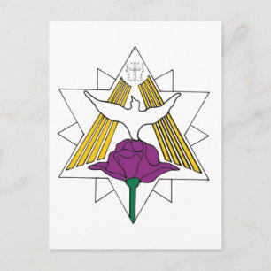Postal Dove y el Rosa