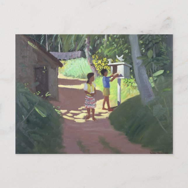 Postal Dovecote Bentota Sri Lanka 1998 (Anverso)