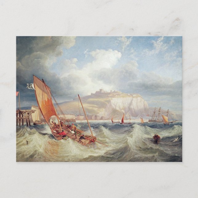 Postal Dover, 1857 (Anverso)