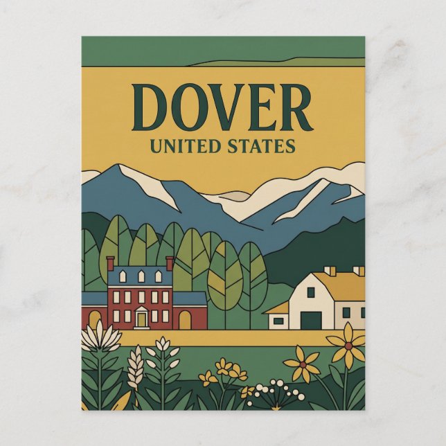 Postal Dover, Delaware Delaware (Anverso)
