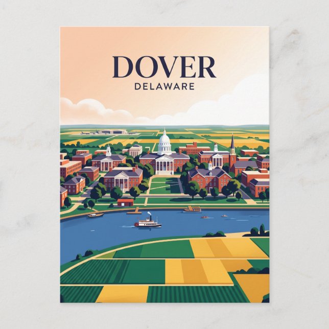 Postal Dover EE. UU. (Anverso)